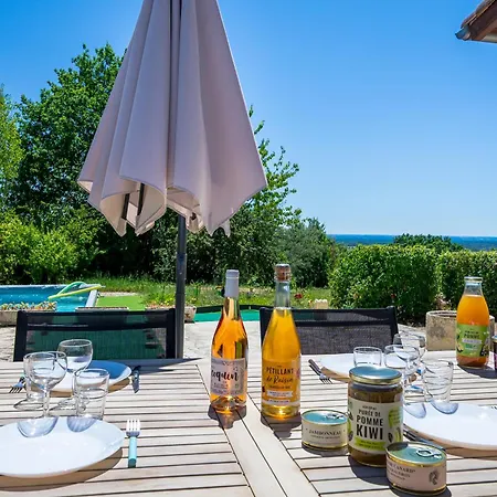 بيت للعطل Coustalou - Private Pool & Valley View