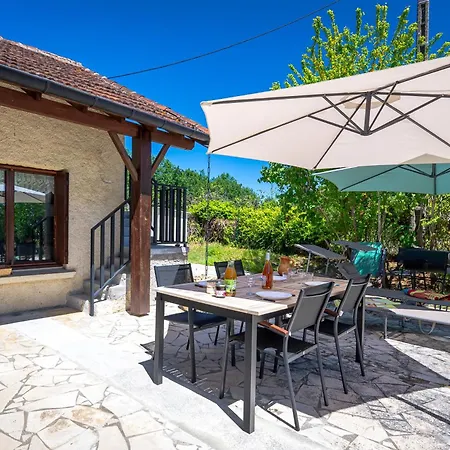 بيت للعطل Coustalou - Private Pool & Valley View